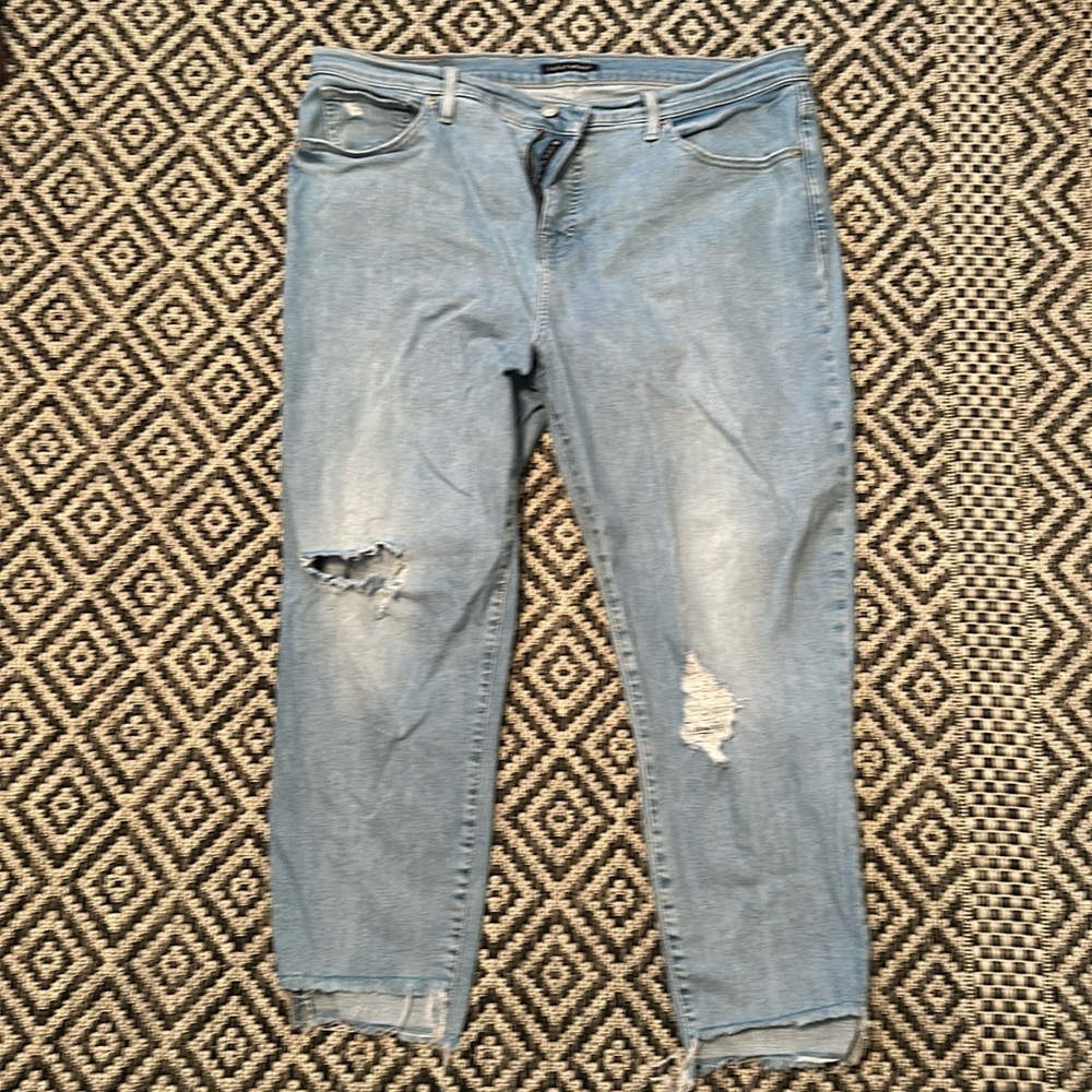 Lucky Brand Mid Rise Ava Crop Skinny Jeans 👖